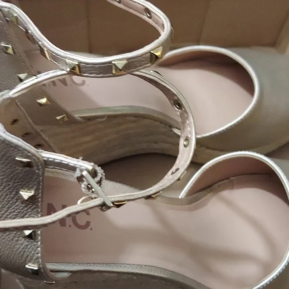 PRODUCT Inc International Concepts Masin Closed-Toe Wedge Espadrilles,Used once - Picture 4 of 8